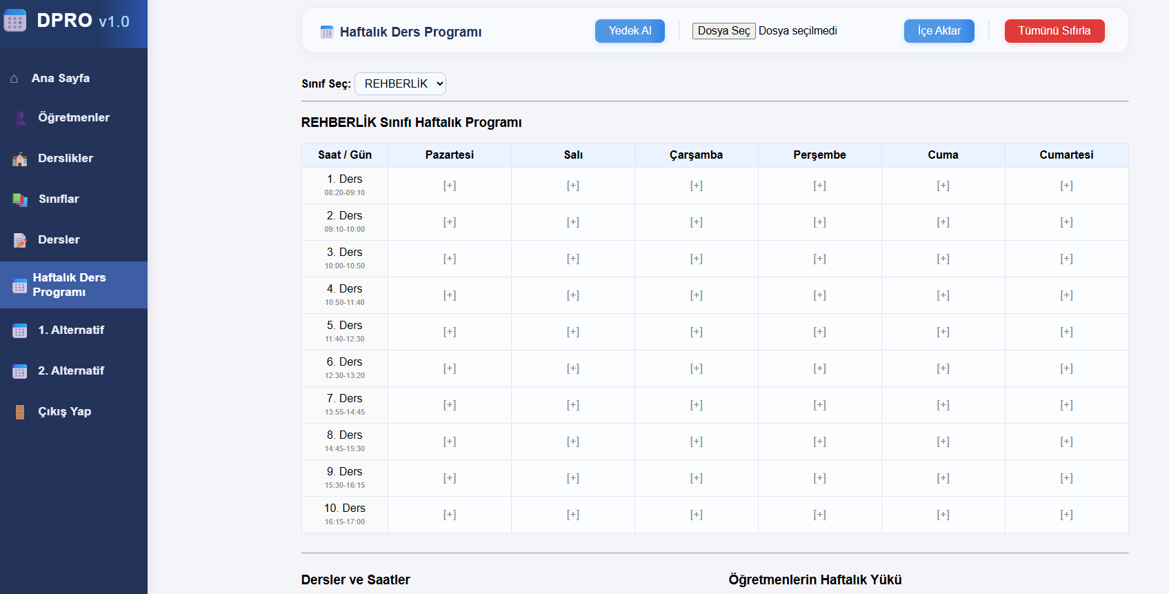 Course Planner